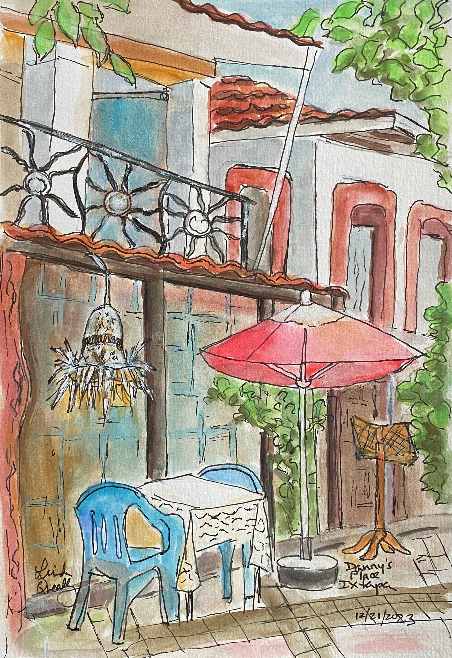 "Danny's Place", Ixtapa, Mexico 🔴