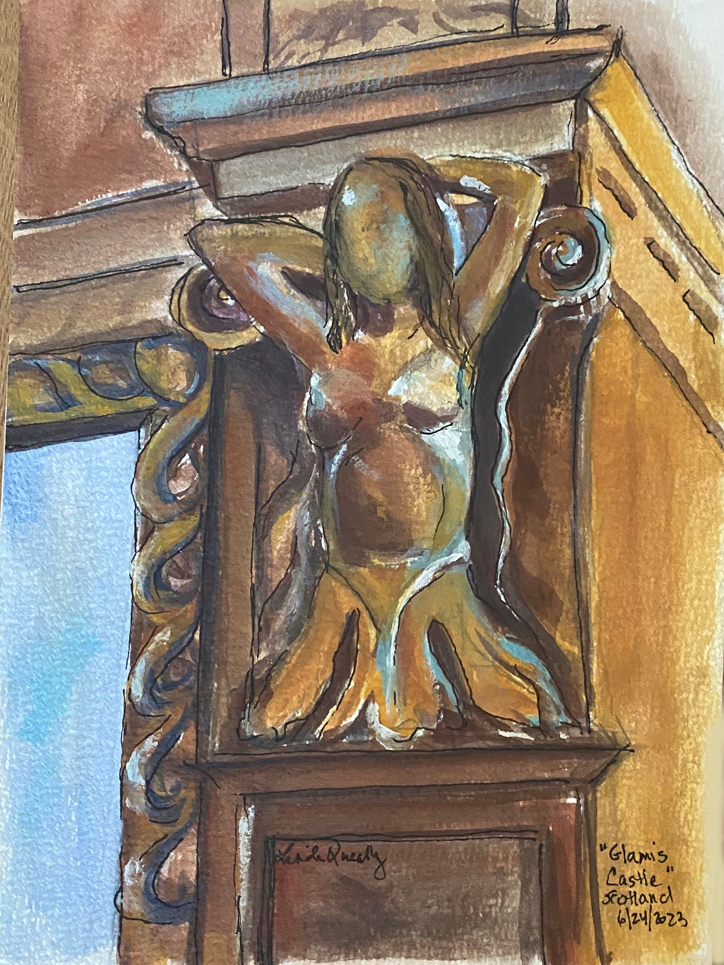 "Glamis Castle", Scotland