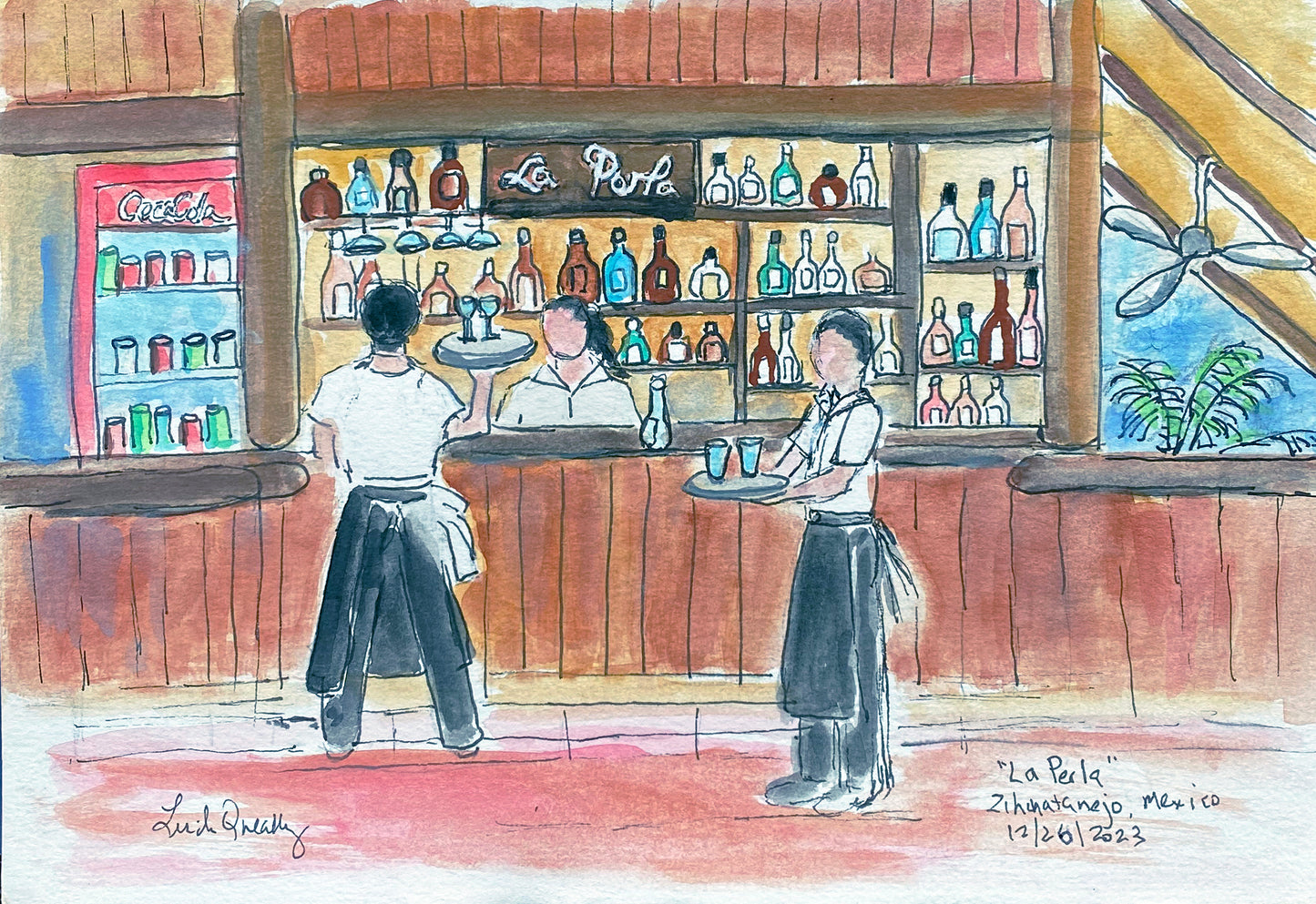 "La Perla", Zihuatanejo, Mexico