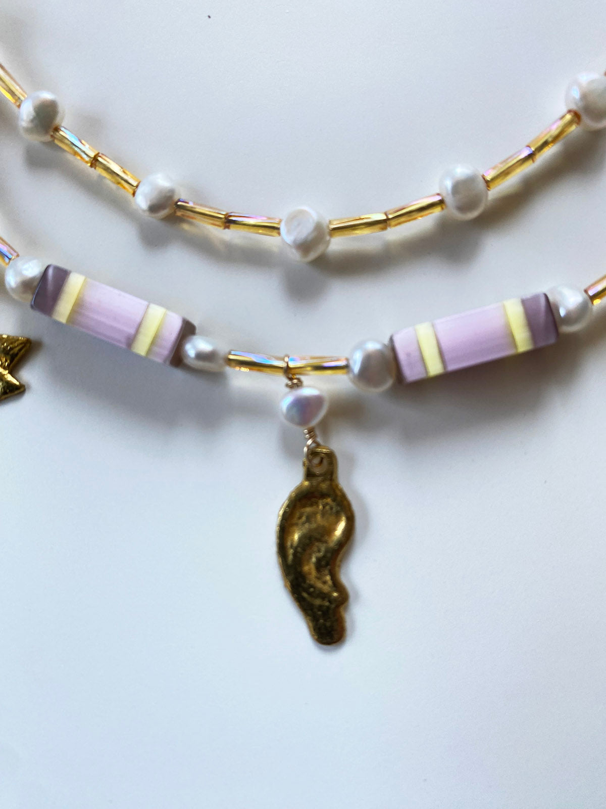 See, Hear, Speak Milagro Necklace by Linda Queally