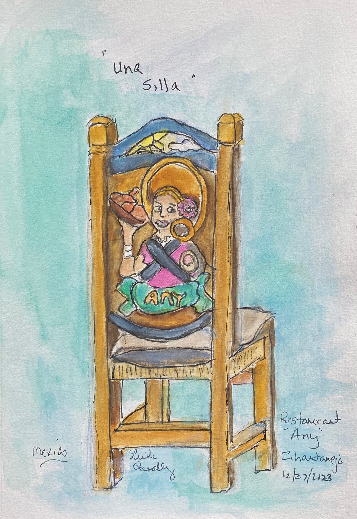 "Una Silla", Zihuantanejo, Mexico