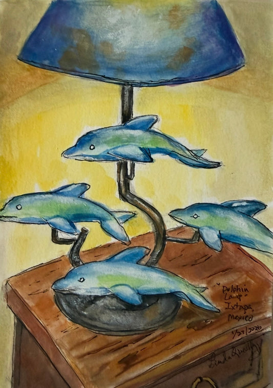 "Dolphin Lamp", Ixtapa, Mexico