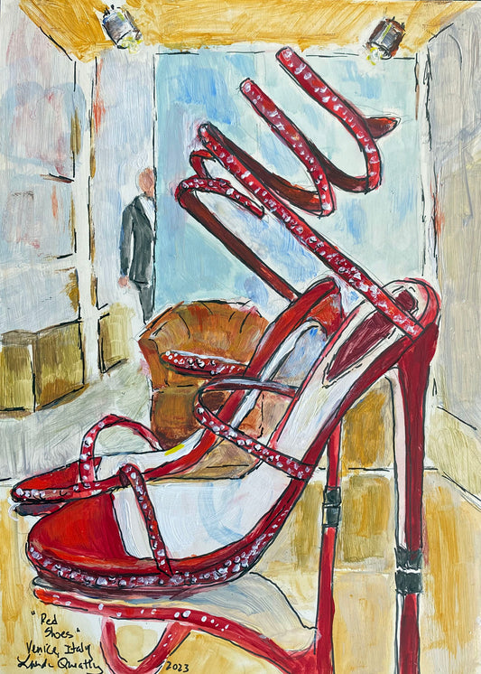 "Red Shoes", Venice, Italy 🔴