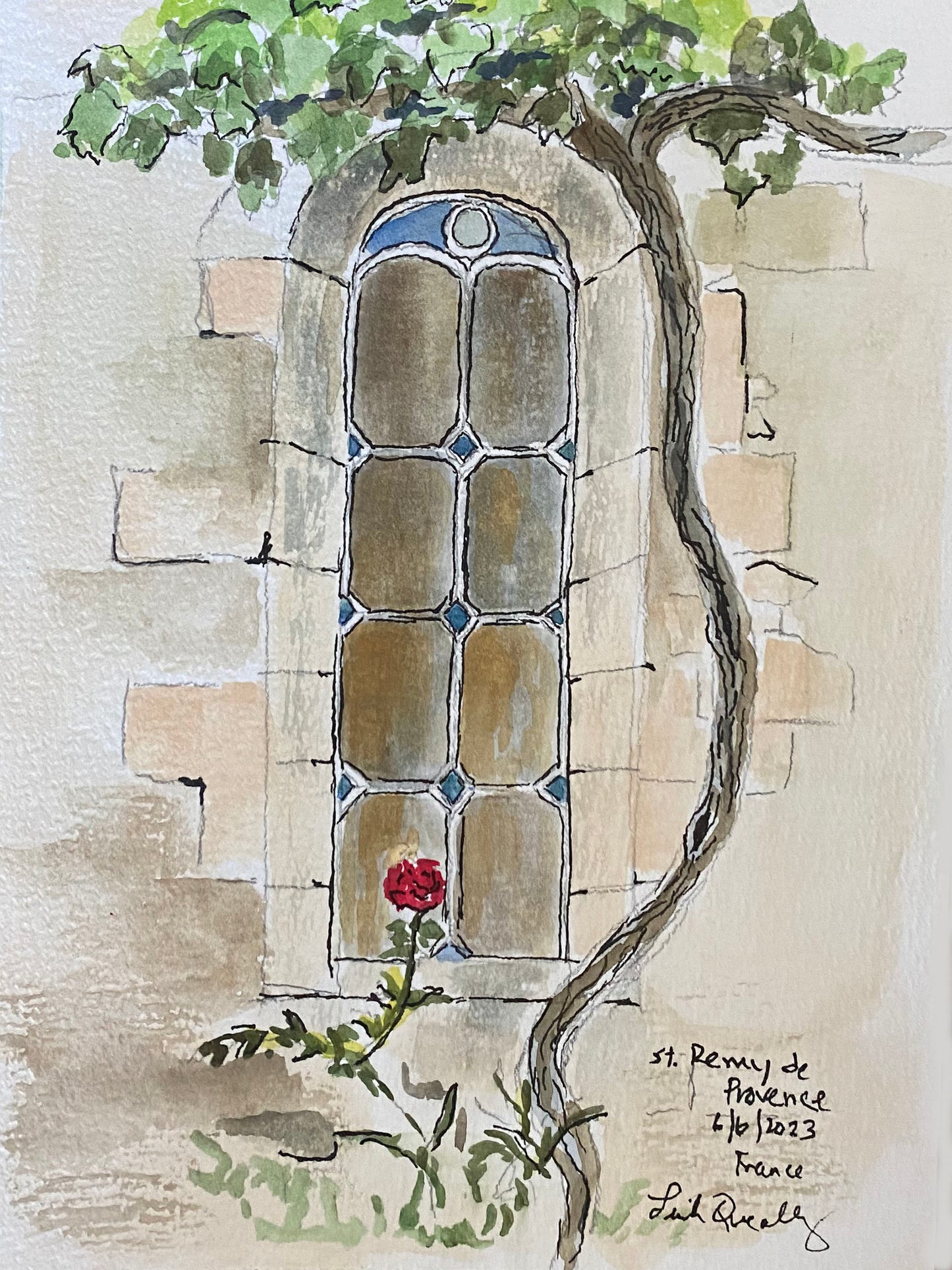 "St. Remy de Provence" Sketch