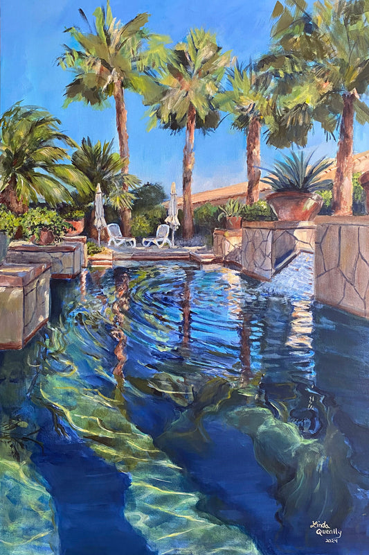 "Morning Reflection" | 36"x24" | Acrylic on Canvas